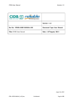 CIDB-User Manual Version 1.0 CIDB