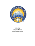 Toxicology SOP - Houston Forensic Science