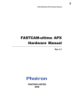 FASTCAM-ultima APX Hardware Manual