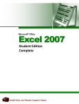 Starting Excel 2007