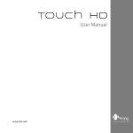 HTC Touch HD User Manual English