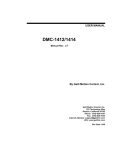 DMC-1412/1414 User Manual