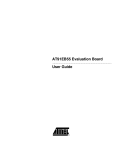AT91EB55 Evaluation Board User Guide