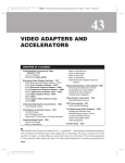 VIDEO ADAPTERS AND ACCELERATORS