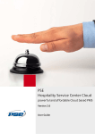 PSE Hospitality Service Center Cloud