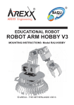 Manual for Mini Robot Arm Educational Kit