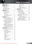 Optoma EX610ST User Guide Manual