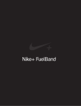 First Generation Nike+ FuelBand User Manual