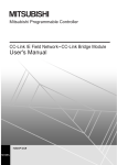 CC-Link IE Field Network-CC-Link Bridge Module User`s Manual