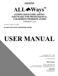 ALL-Ways 14.0 User`s Manual