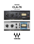CLA-76 User Manual