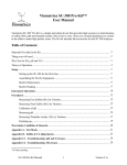 Vinmetrica SC-300 Pro Kit™ User Manual