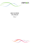 AAV-3G-XMUX User Manual