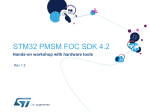 STM32 PMSM FOC SDK v4.0 Hands-on
