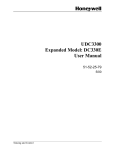 Honeywell UDC3300 PDF - Lesman Instrument Company