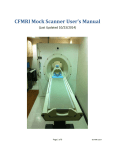 CFMRI Mock Scanner User`s Manual
