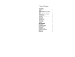 Table of Contents