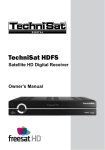 Technisat HDFS User Manual