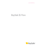 Xi View Manual - RaySafe Media Bank