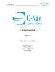 C-Scape User Manual - C