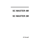 Manual SC Master 4M