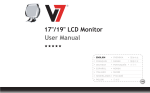 17"/19" LCD Monitor User Manual