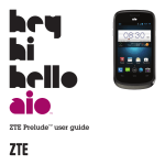 ZTE Prelude™ user guide