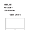 MB169B+ USB Monitor User Guide