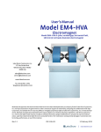 Model EM4-HVA Electromagnet Manual