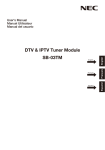 Video wall SB-03TM user manual