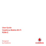 User Guide Vodafone Mobile Wi-Fi R206-Z