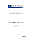 User Manual for the HE693SNP900 and HE693SNP940