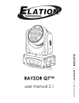 elation rayzor q7 - user manual 2.1