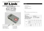 Model: APT-2000 - RF-Link