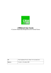CRMdroid User Guide