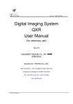 Digital Imaging System QXR User Manual