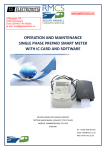 Single Phase Prepaid Smart Meter