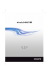 Matrix StIM/SIM User Manual
