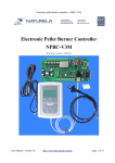 Electronic Pellet Burner Controller NPBC-V3M-1