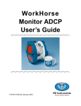 WorkHorse Monitor ADCP User`s Guide