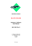 User Manual - Western Avionics Ltd