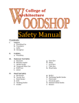 Woodshop Safety Manual