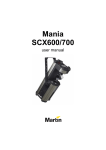 mania scx600/700 specifications