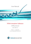 TATAA Interplate Calibrator User Manual