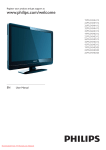 Philips 32PFL3404H Tv User Guide Manual Operating Instructions Pdf