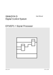 SIMADYN D Digital Control System EP3/EP3.1 Signal