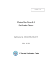Chakra Max Core v2.0 Certification Report