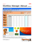 Workflow Manager Manual Version 5.4