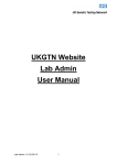 Lab Admin Manual v11 - UK Genetic Testing Network