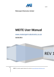 MEITE software user manual